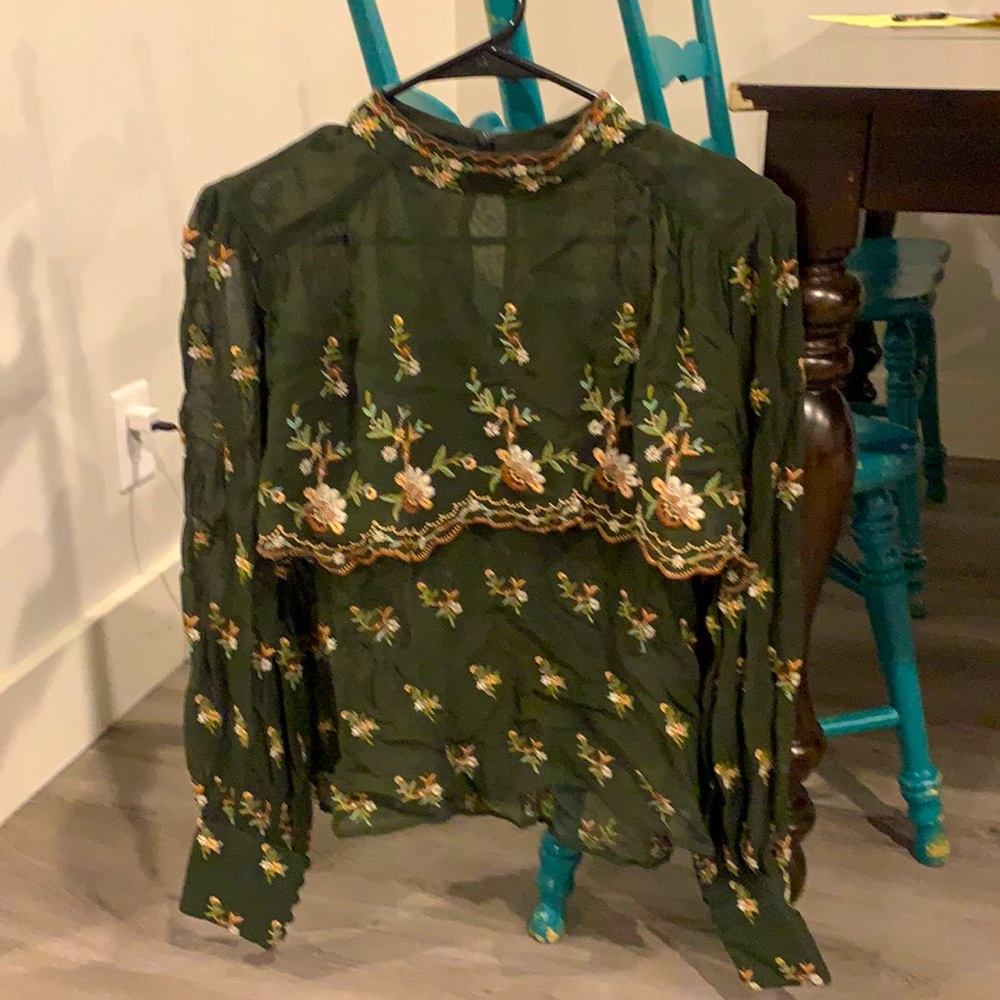 Floral Top - Zara